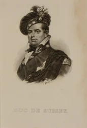 Porträtt av Augustus, hertig av Sussex